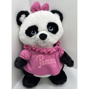 HALLMARK SHIRT TALES 14"-16" PLUSH PAMMY PANDA New W Tags